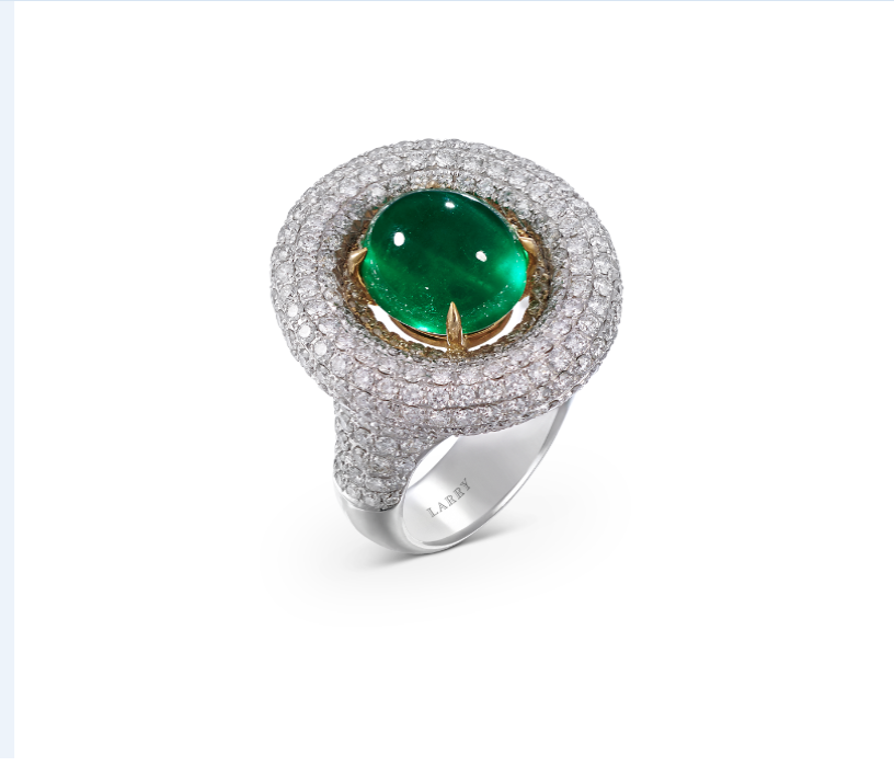 Emerald Diamond Ring