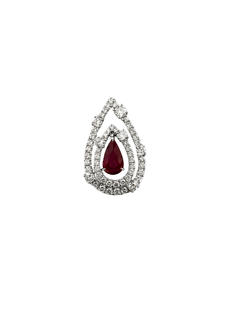  Ruby Diamond Pendant