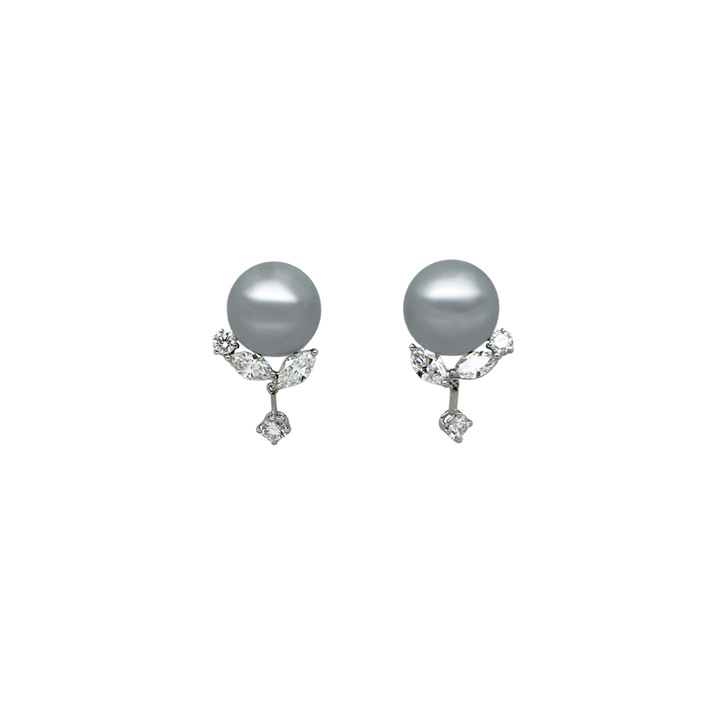 South Sea Pearl Diamond Earring