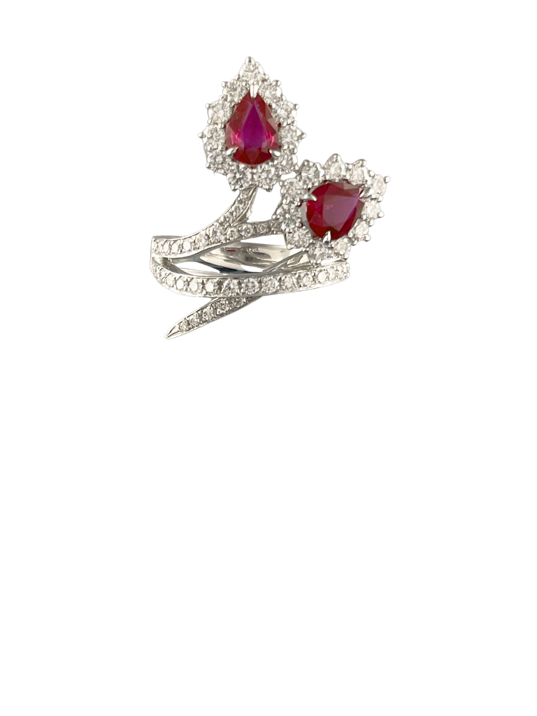 Ruby Diamond Ring