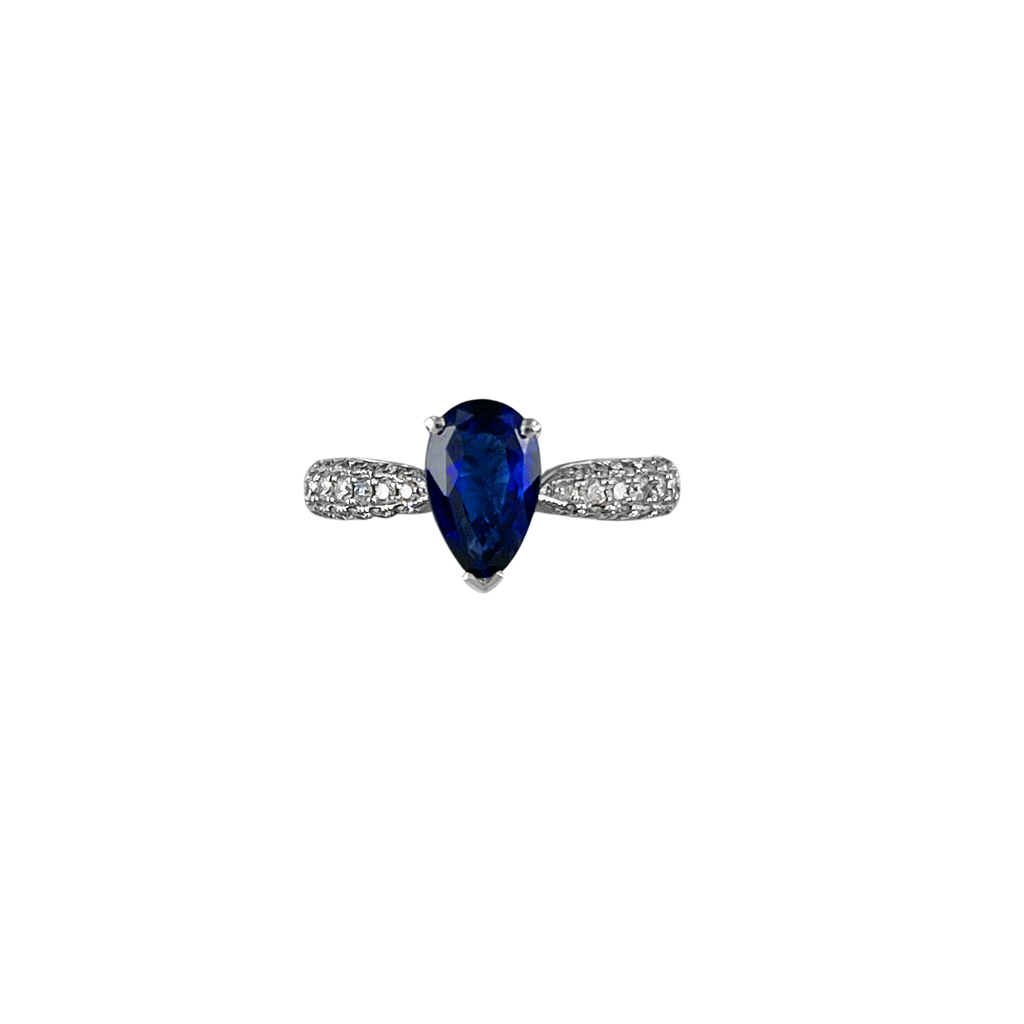  Diamond Sapphire Ring      